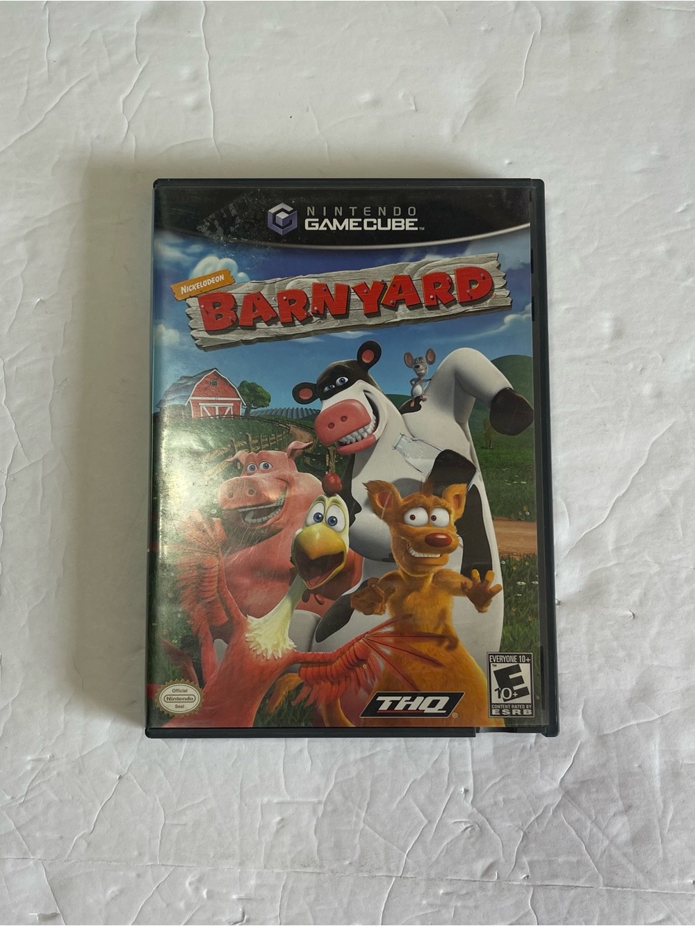 2006 Nintendo GameCube Barnyard Game Complete Game Book Y2K Nickelodeon *WORKS*